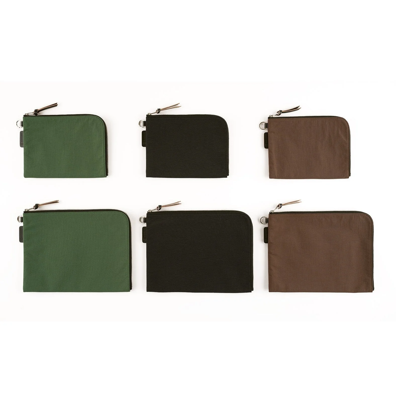 Hobonichi Techo Tragen Flat Pouch for A5 Size (Green) - Image 6