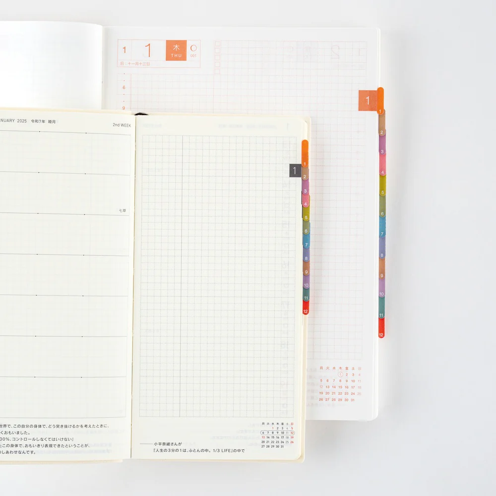 Hobonichi Techo TSUKI no IRO: Index Stickers - Image 9