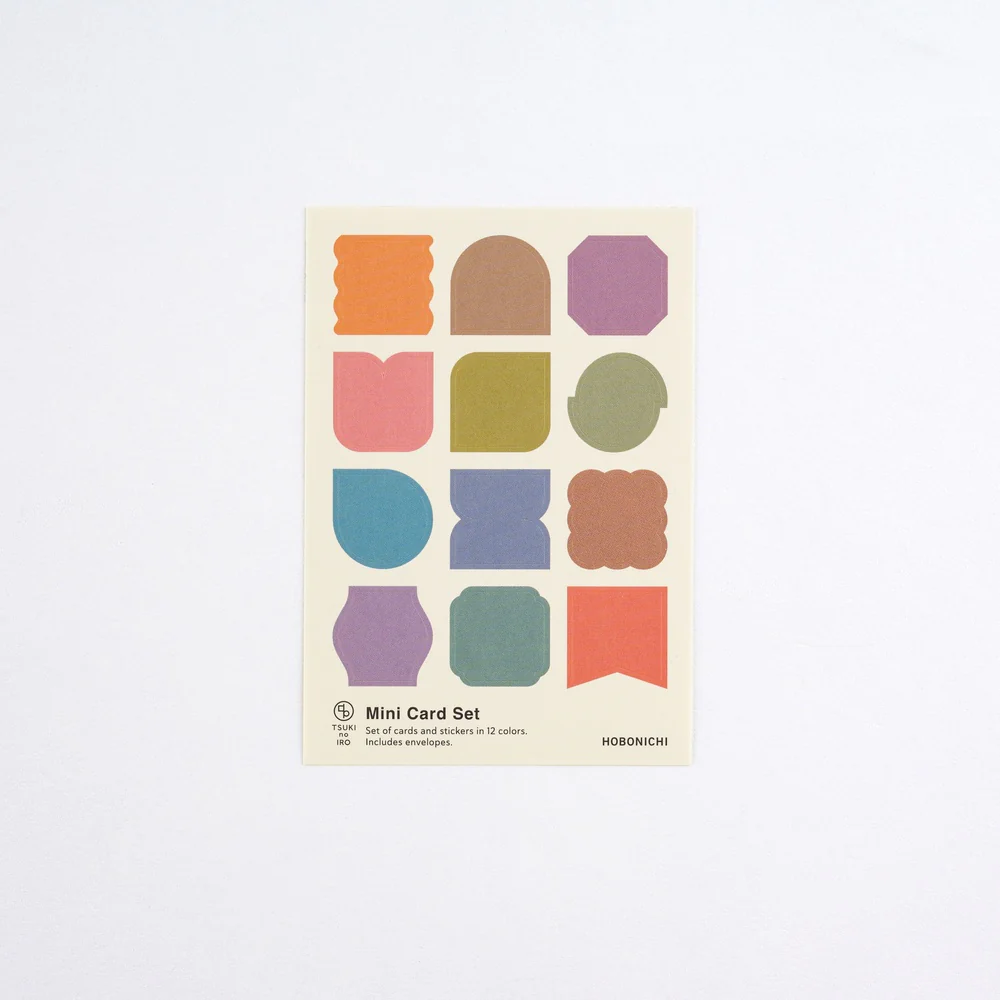 Hobonichi Techo TSUKI no IRO: Mini Card Set - Image 7