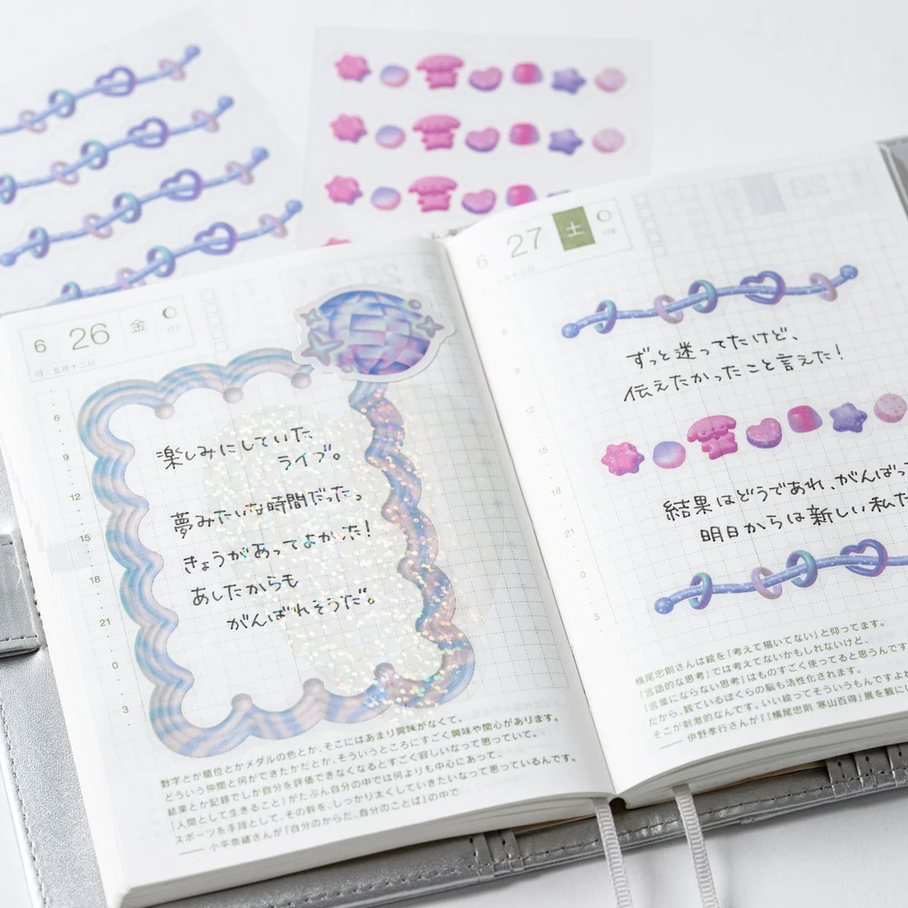 Hobonichi Techo Unforgettable Day Stickers: Heavenly Sweets - Image 8
