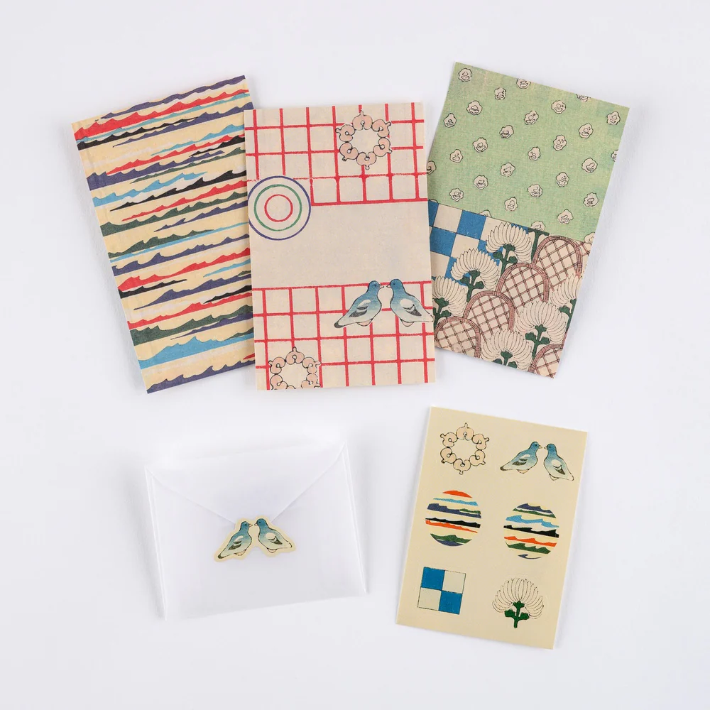 Hobonichi Techo Unsodo: Bijutsukai - Mini Letter Set
