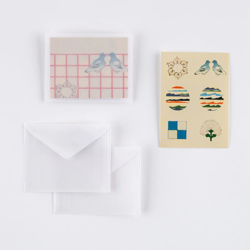 Hobonichi Techo Unsodo: Bijutsukai - Mini Letter Set - Image 3