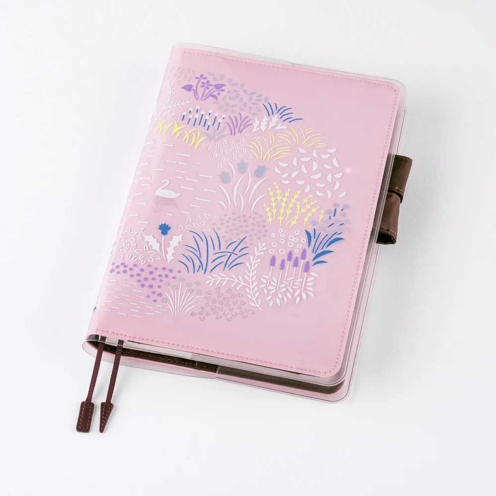 Hobonichi Techo Yuri Sanae: Cover on Cover for A5 Size (Forest Lake) - Image 2