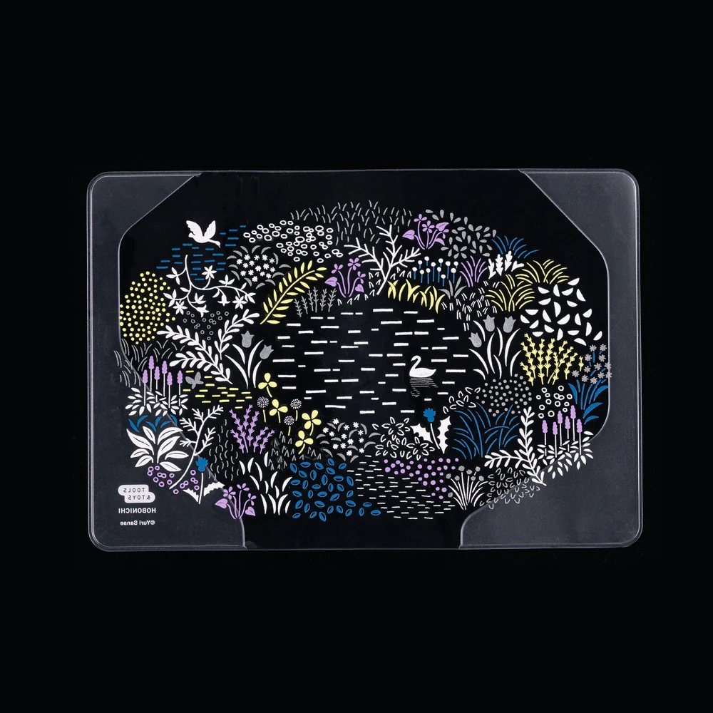 Hobonichi Techo Yuri Sanae: Cover on Cover for A6 Size (Forest Lake) - Image 3