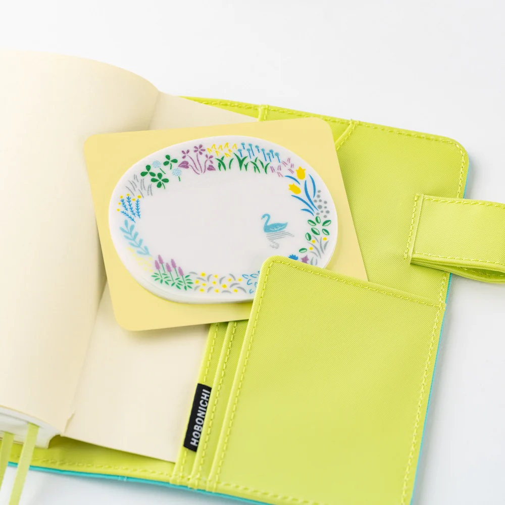 Hobonichi Techo Yuri Sanae: See-Through Sticky Notes (Forest Lake) - Image 6