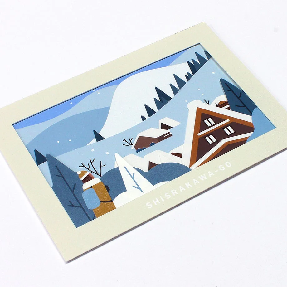 Ichikudo The Next Journey Frame Card - Shirakawa-Go - Image 4