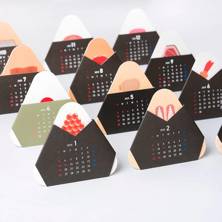 Ichikudo Tokyo Tsukiji Onigiri Calendar 2026 - Image 6
