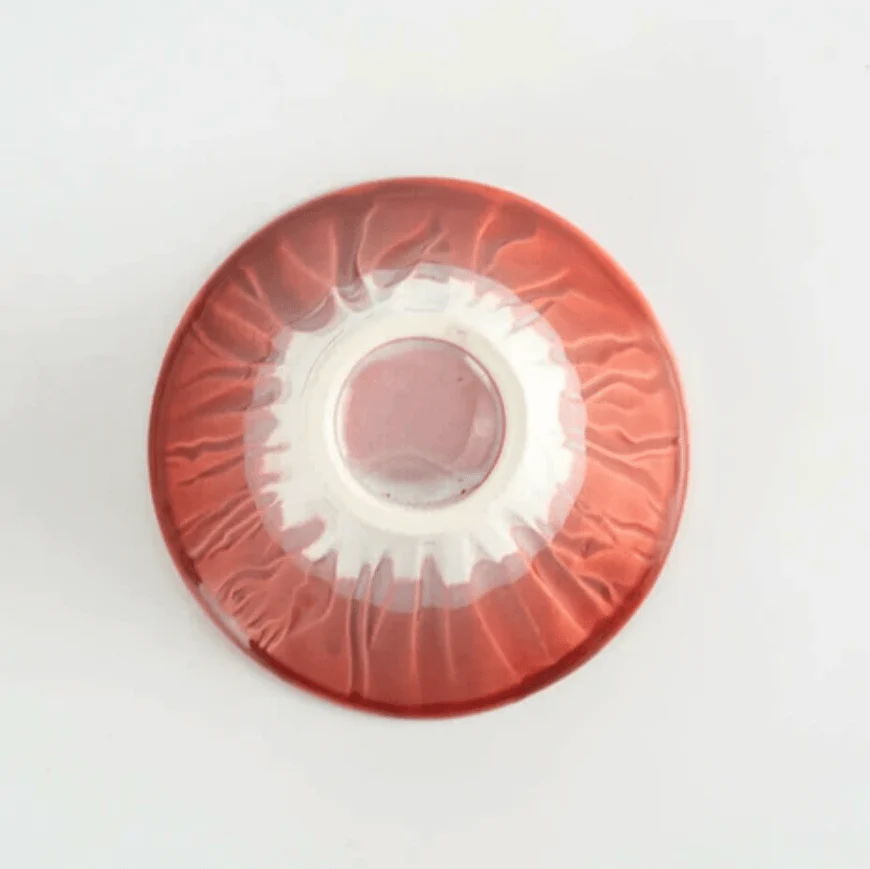 Ichiyama Mt Fuji Guinomi Red & Blue Sake Cup 2P Set - Image 6