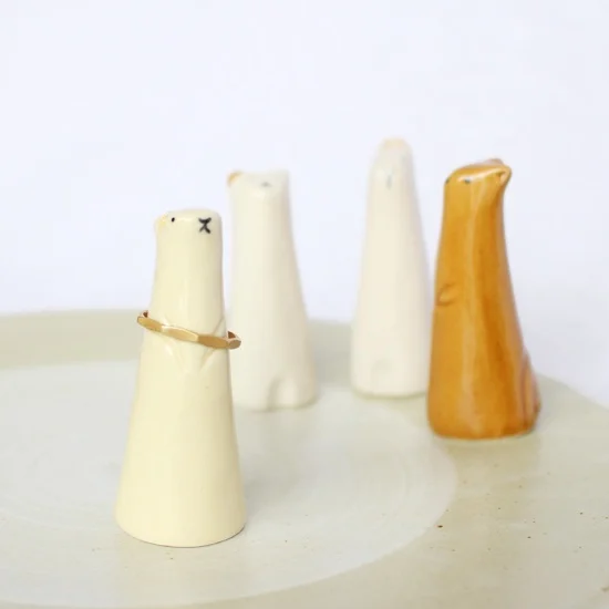 Ihoshiro Prairie Dog Ring Holder - Image 2