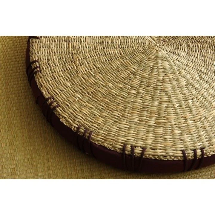 Ikehiko Igusa Coast Circle Seat Cushion 40cm - Image 3