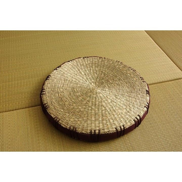 Ikehiko Igusa Coast Circle Seat Cushion 40cm - Image 4