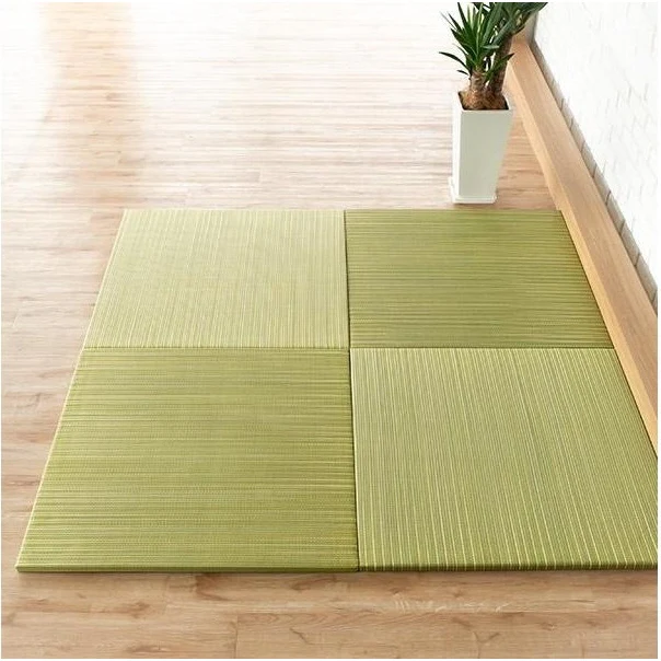 Ikehiko Culure Igusa Tatami Cushion 82x82 - Image 3