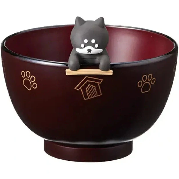 Ishida Dog Chopstick Rest with Soup bowl - Image 3