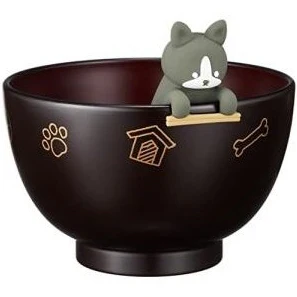 Ishida Dog Chopstick Rest with Soup bowl - Image 8