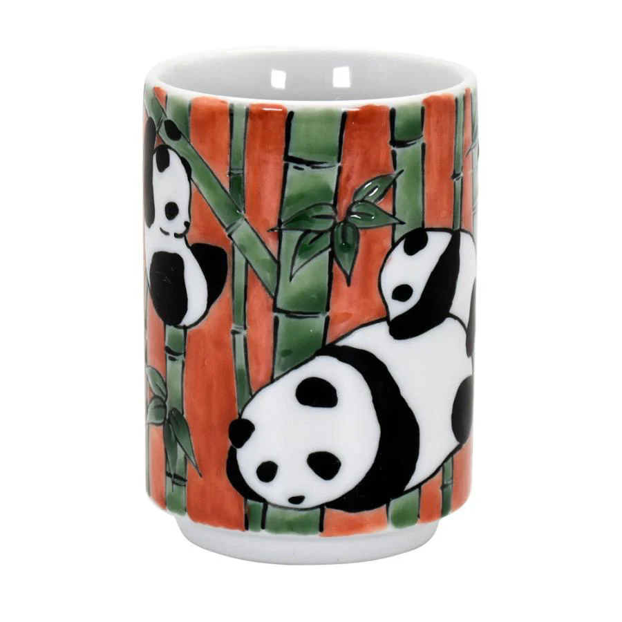 Japanese Icon Yunomi Tea Cup 270ml - Panda