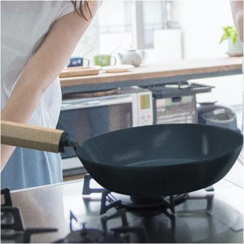 JIU Fujita Lightweight Iron Frying Pan 26cm - Image 4