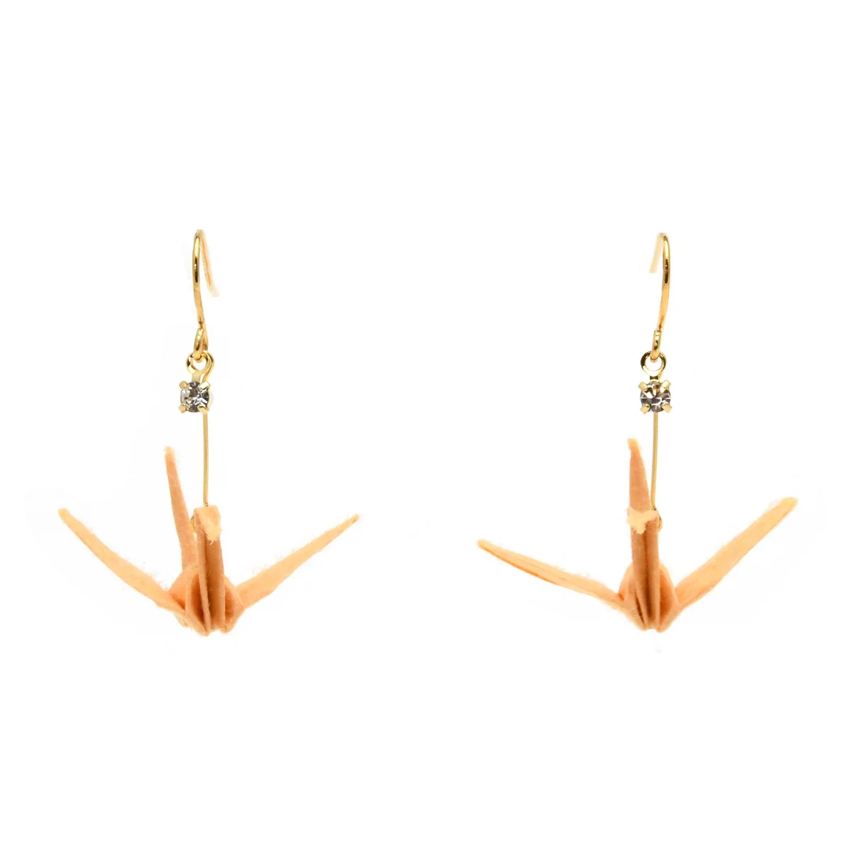 Junintowa Tsuru Crane Earrings - Image 6