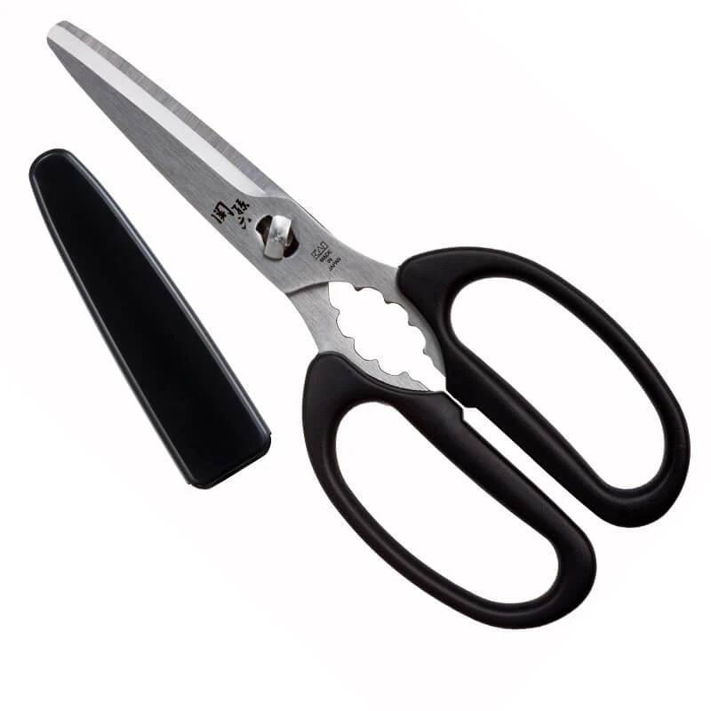 Kai Seki Magoroku Compact Kitchen Scissors (with Safety Case)