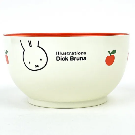 Kanesho Miffy Udon Bowl - Apple - Image 4