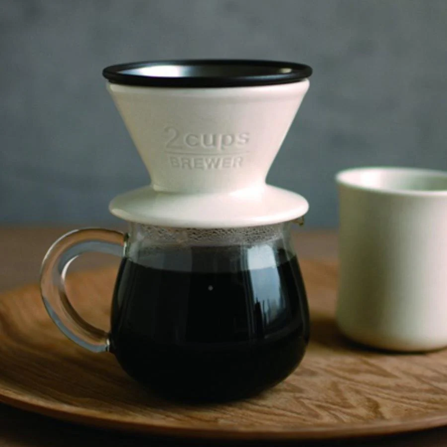 Kinto - SCS Brewer - Porcelain - 2 Cups - White - Image 4