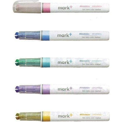 Kokuyo - 2 Tone Color Mark Set of 5 Pcs - Image 2