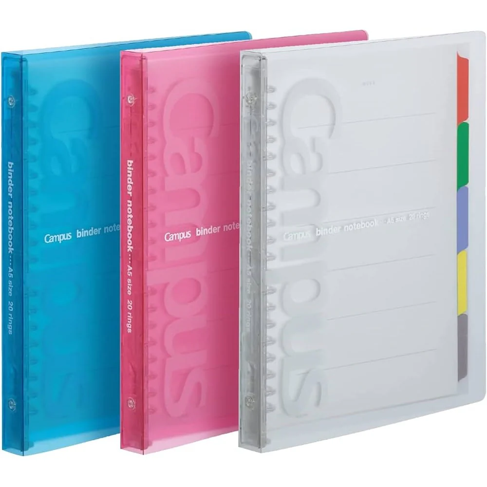 Kokuyo Campus Slide Binder Notebook - B5 Size - 26 rings