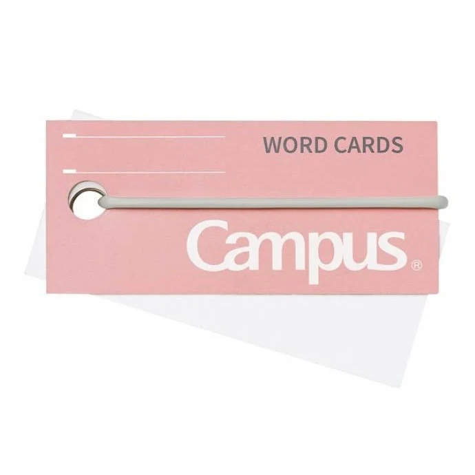 Kokuyo Campus Word cards with Band - Image 2
