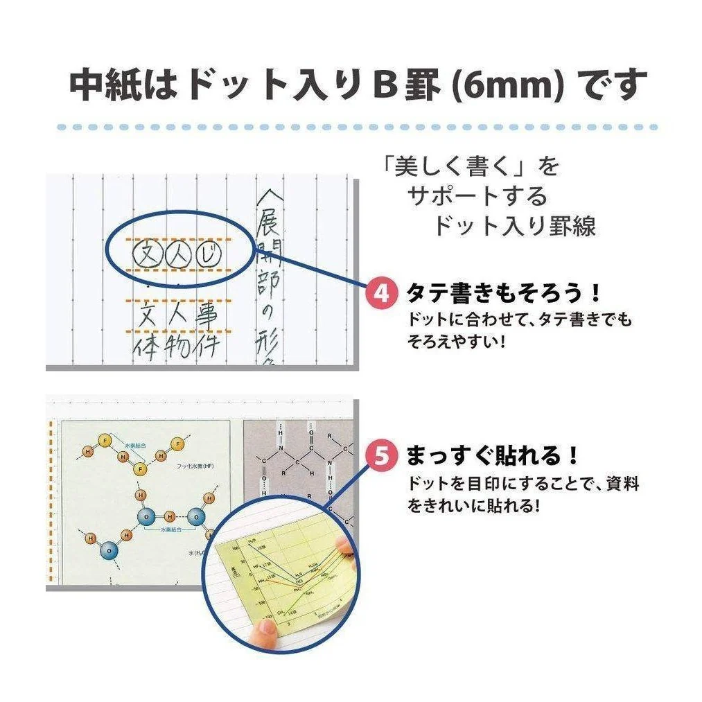 Kokuyo Campus B5 Smart Ring Binder 60 Sheet Capacity - Image 13