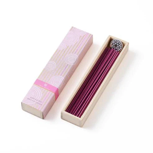 Kousaido Hyakurakukou Incense Sticks – Cherry Blossoms