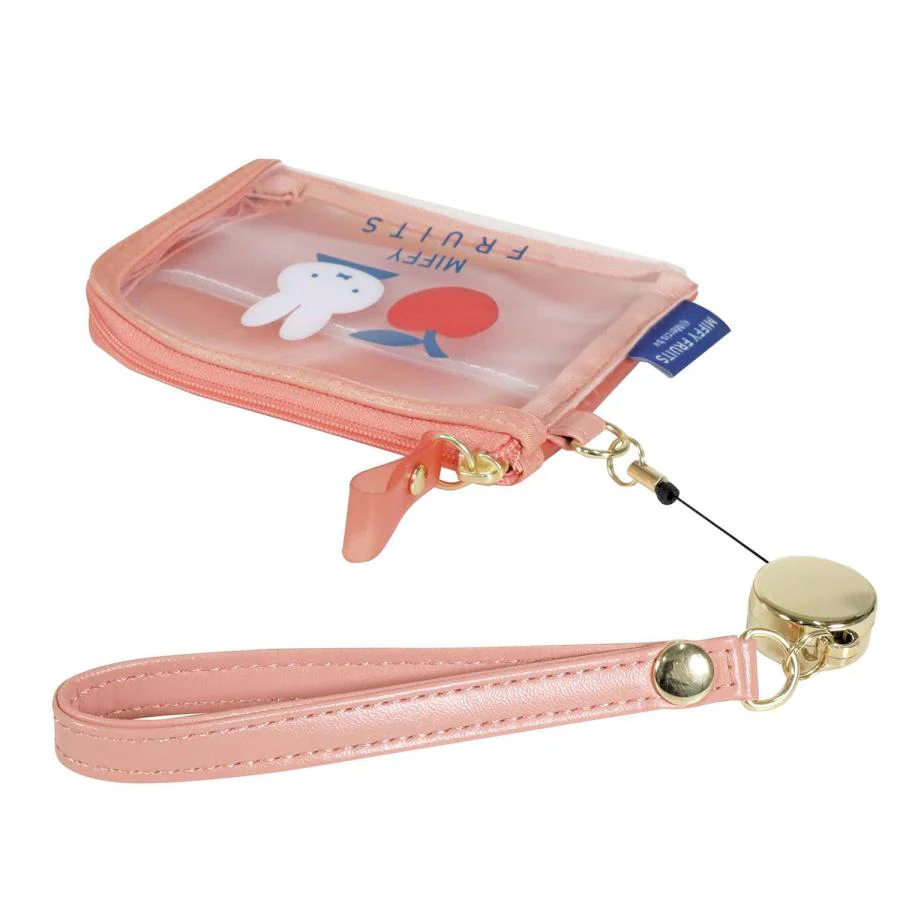 Kutsuwa Miffy Fruits Pass Case - Red - Image 2