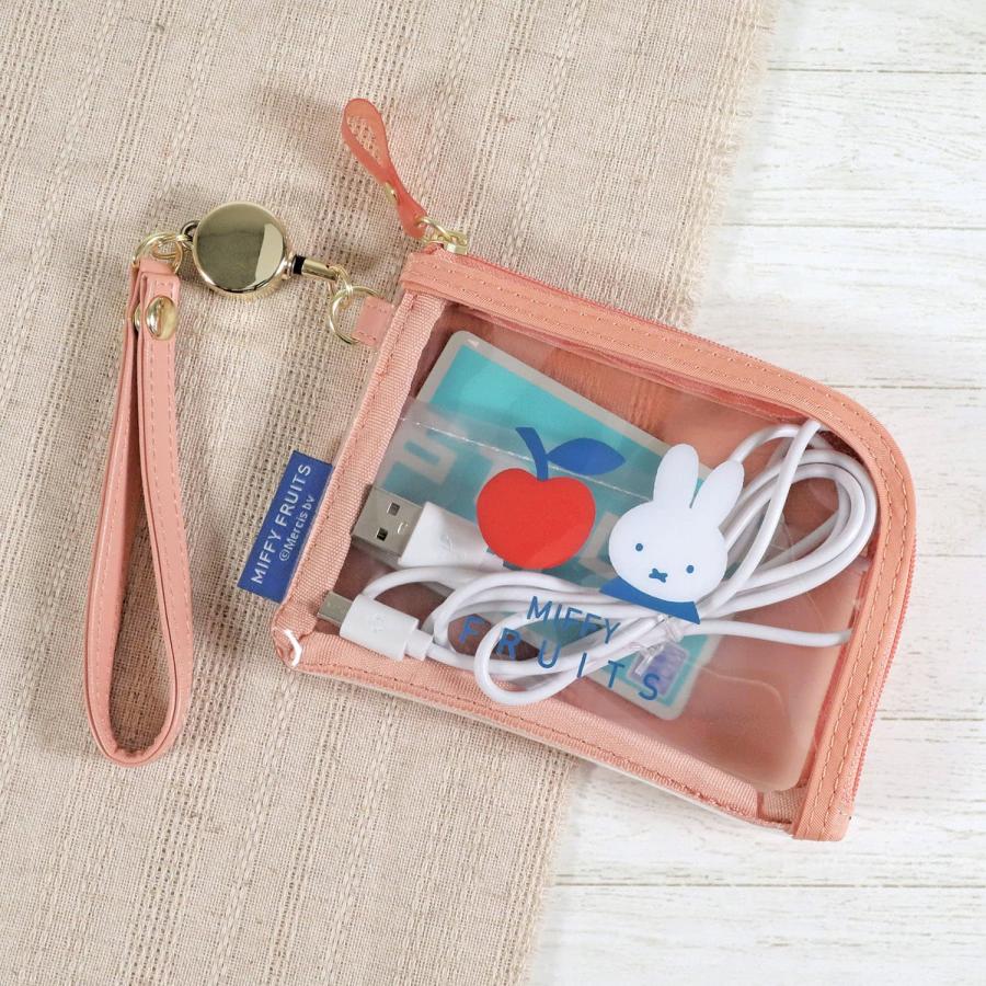 Kutsuwa Miffy Fruits Pass Case - Red - Image 3
