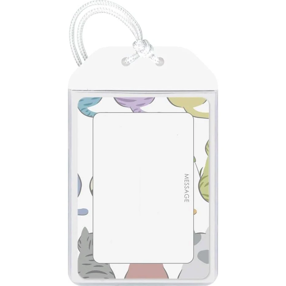 Kyoei Omamori Charm Name Card Holder - Cats - Image 3
