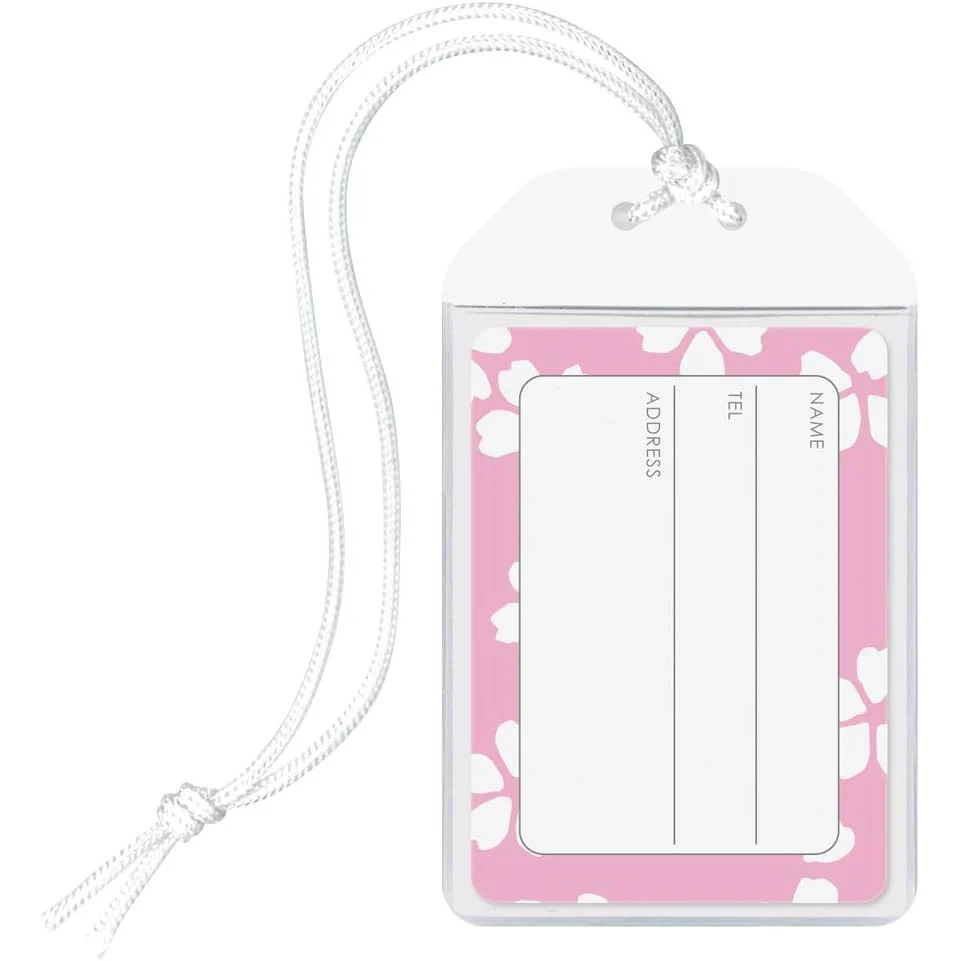 Kyoei Omamori Charm Name Card Holder - Pink Sakura - Image 2