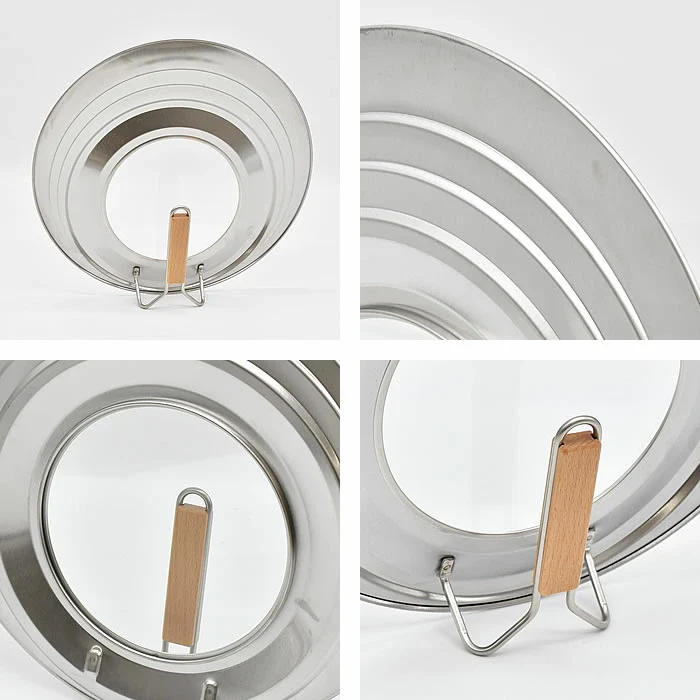 Kyoto Katsugu Stainless Steel Pan Lid with Glass Window 24-30cm - Image 10