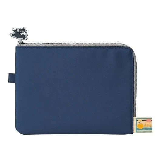 Lihit Lab Cat's Daily Routine Flat Card Pouch (L) - Image 4