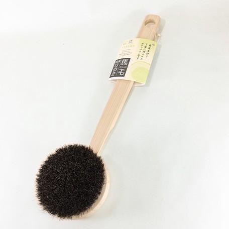 Marna Hinoki Japanese Cypress Body Brush Long-Handled