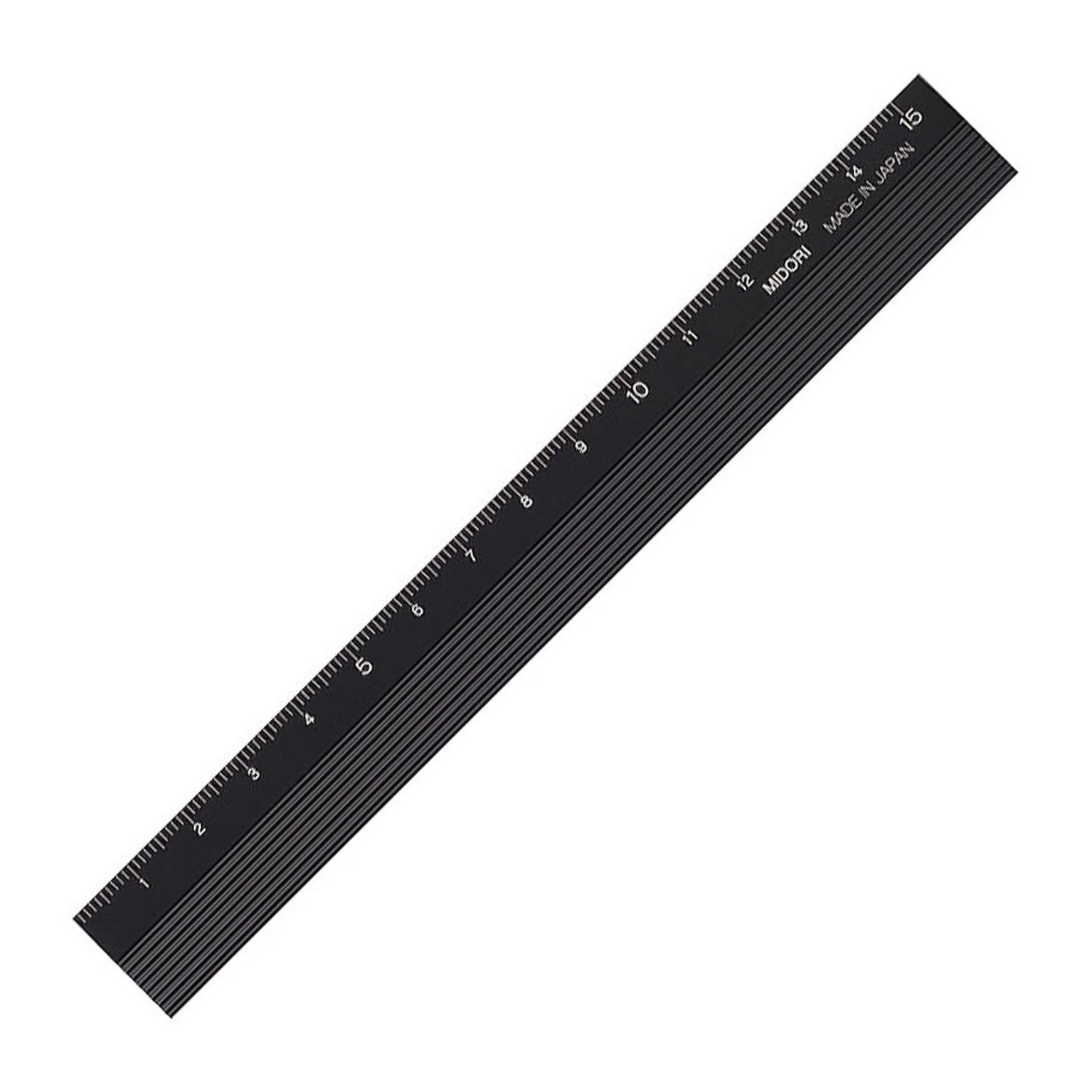 Midori Aluminium Ruler 15cm - Image 2