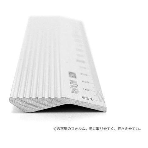 Midori Aluminium Ruler 15cm - Image 6