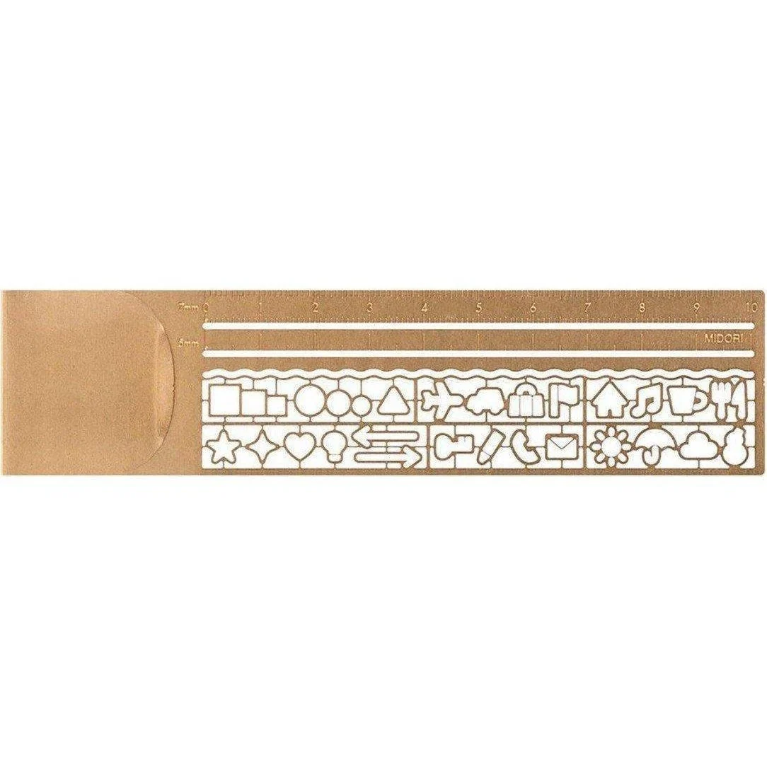 Midori Clip Ruler Copper - Image 3