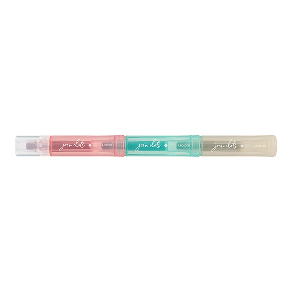 Midori Connecting Pen Join Dots Milky - Image 2