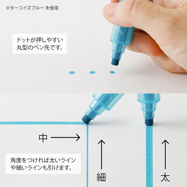 Midori Connecting Pen Join Dots Pastel - Image 5