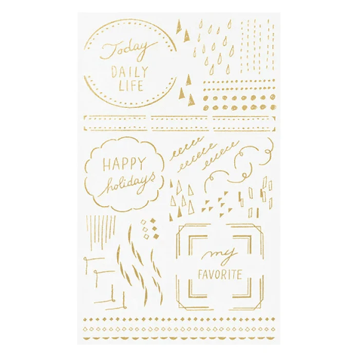 Midori Foil Transfer Stickers - Image 10