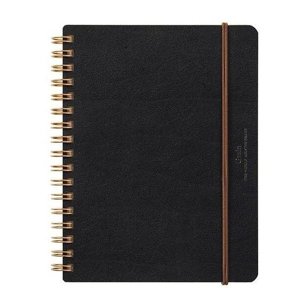 Midori Grain Leather Notebook B6