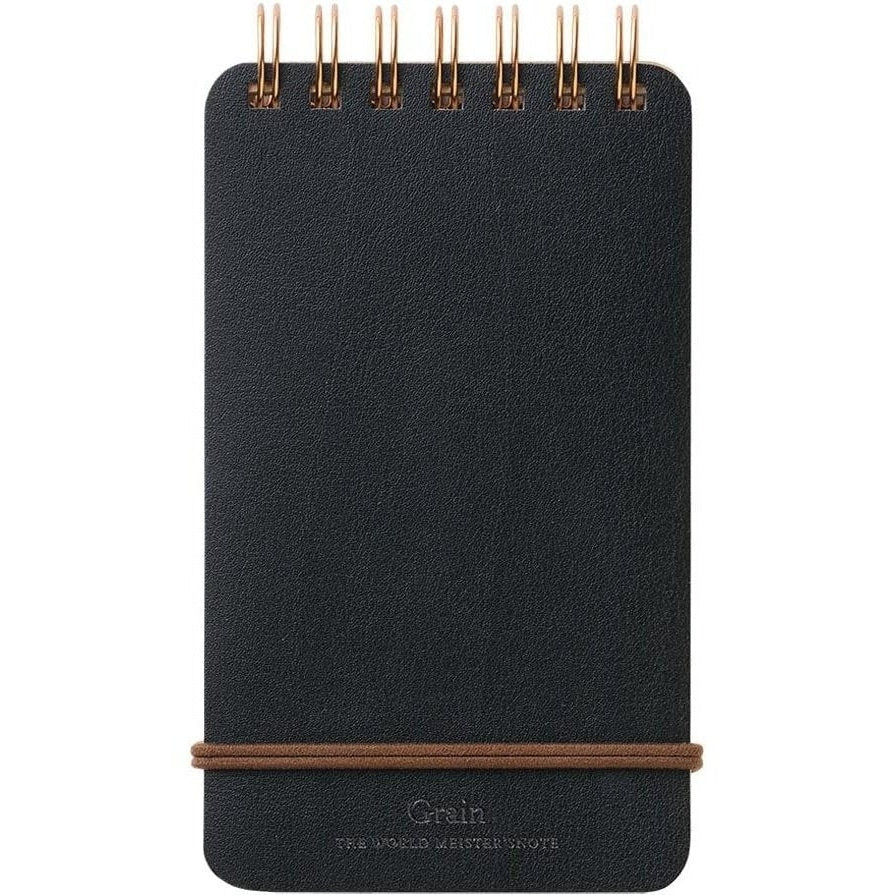 Midori Grain Leather Notepad - Image 2