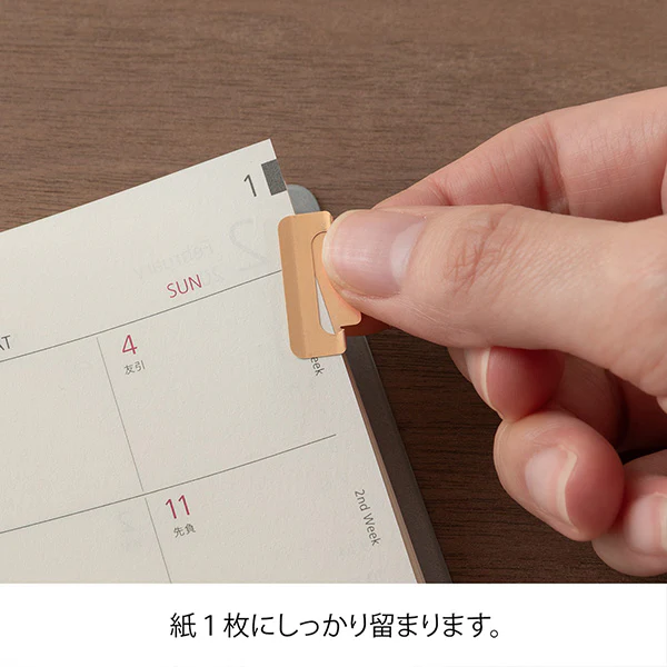 Midori Index Clips Copper- M - Image 3