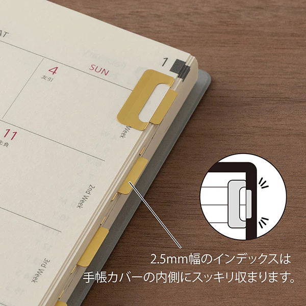 Midori Index Clips Copper - S - Image 2