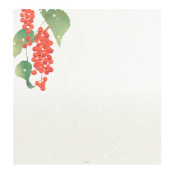 Midori Kami Letter Set Winter Harvest Berries - Image 2