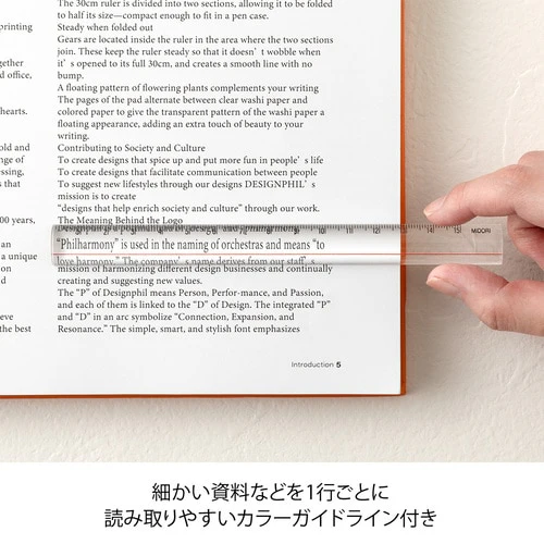 Midori Lens Ruler 15cm - Image 3