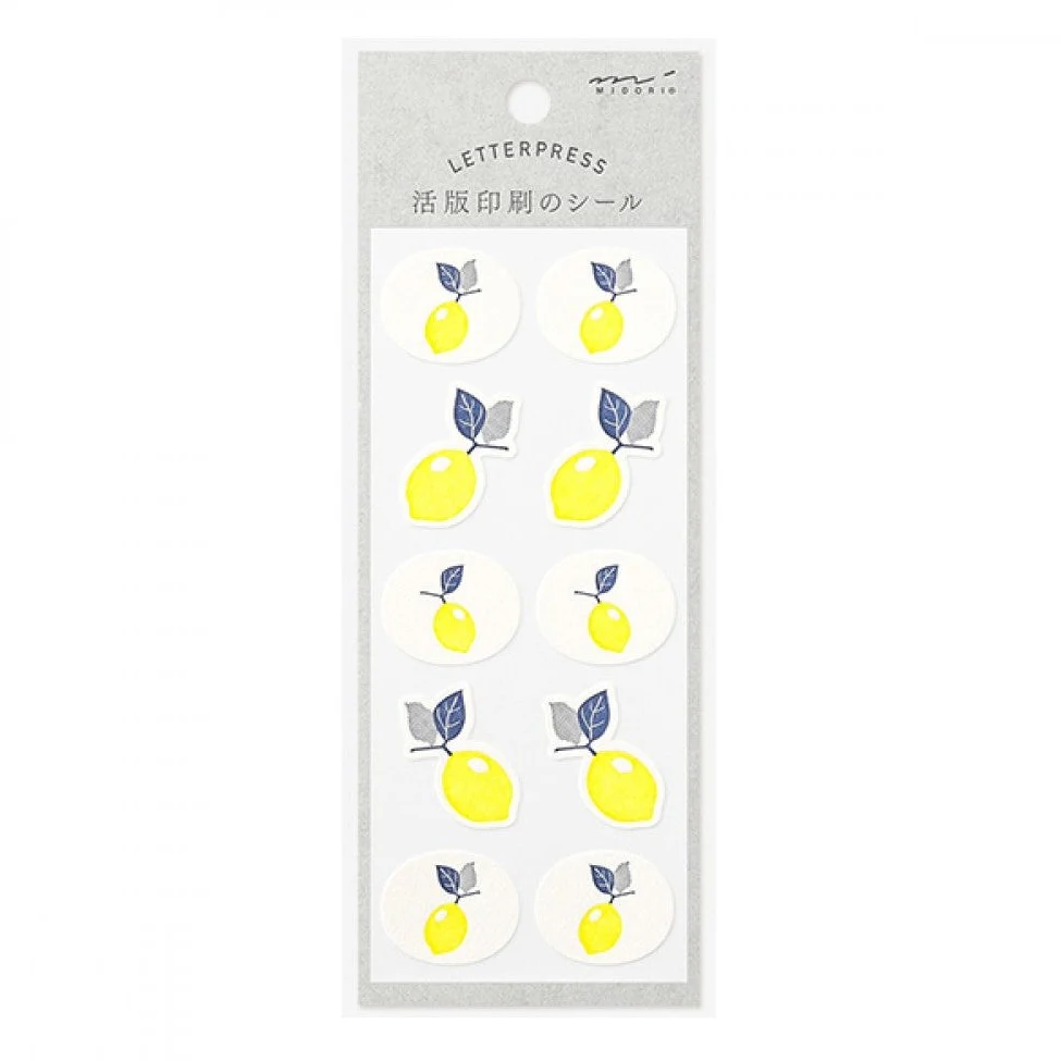Midori Letterpress Sticker - Image 12