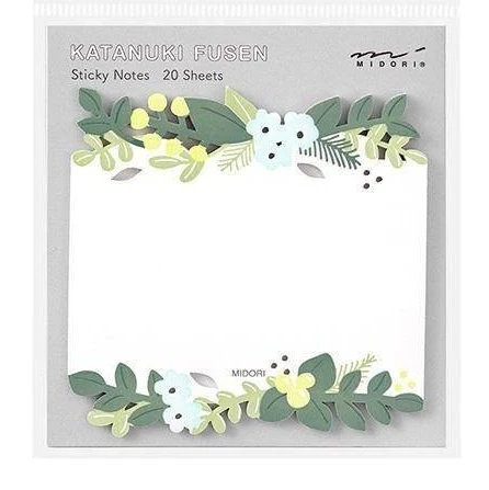 Midori Sticky Notes Leaves - Image 3